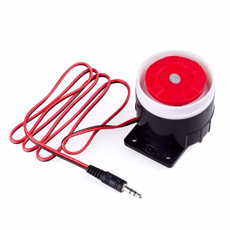 Mini Wired Alarm PSTN / GSM Wireless Home Alarm Security System 120 Decibel Horn Alarm Accessories Mini Wired Alarm PSTN / GSM Wireless Home Alarm Security System 120 Decibel Horn Alarm Accessories